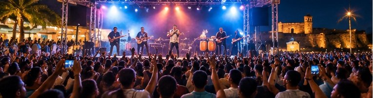 Eventos musicales en Puerto Plata: artistas, público y comunidad
